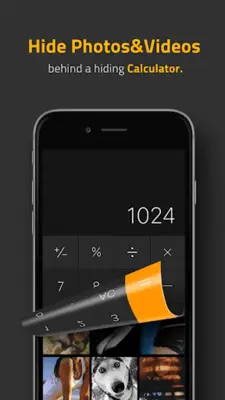 Secret Calculator - Photo & Video Vault android App screenshot 4